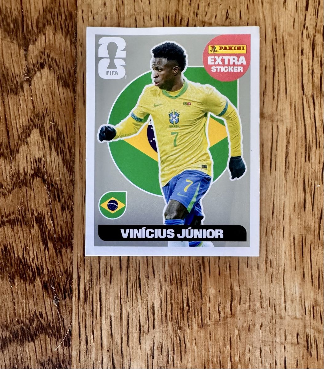 Panini Carte collezionabili: Silber Vinicius Jr. Panini 2026 – Nuovo (secondo la descrizione) da Emmenbrücke venduto da Lukee1901