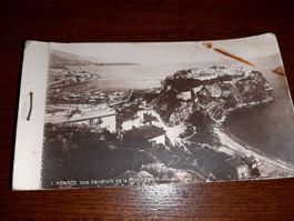 carnet de cartes postales de monaco