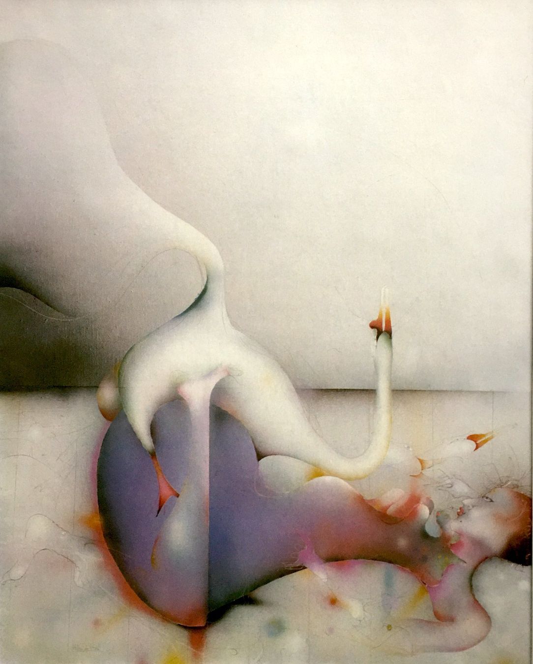 Grafica & Litografie: Paul Wunderlich "Leda mit dem Schwan"  Druck – Usato da Nennigkofen venduto da Schamane75
