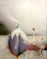 Paul Wunderlich "Leda mit dem Schwan"  Druck