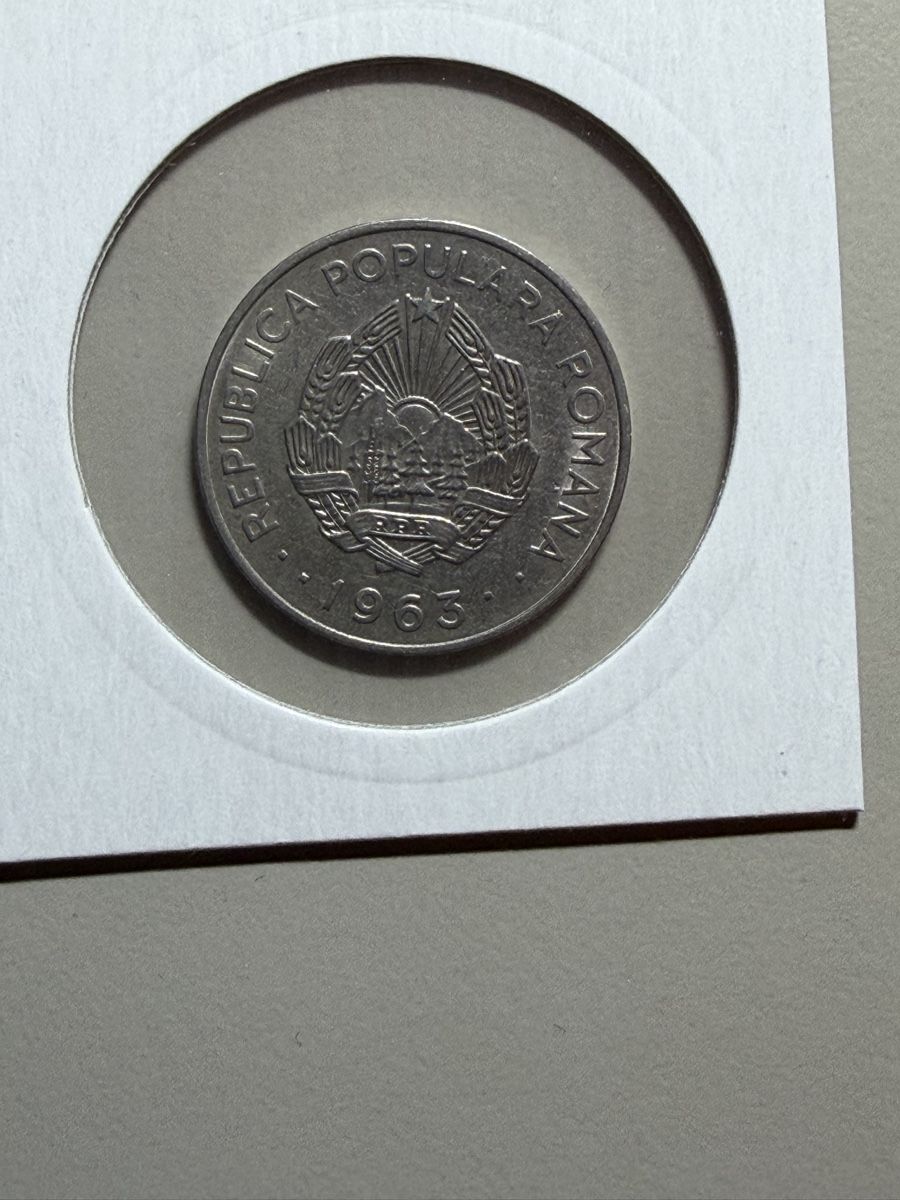 Alle Münzen: Roumanie - 1 lei - 1963 – Gebraucht aus Payerne von Mike1682 1