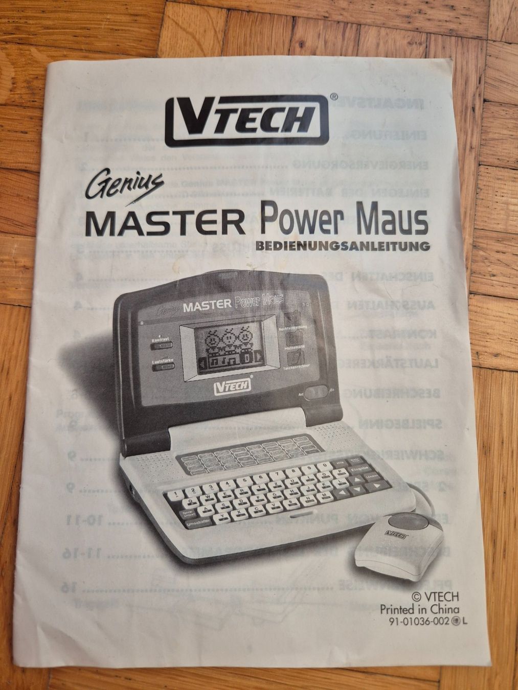 Vtech Spielzeuge: VTech Genius Master Power Maus Lerncomputer + Zusatzkassette – Gebraucht aus Zürich von pau_y8mv 3