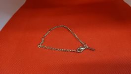 Silberfarbenes Armband, Modeschmuck,