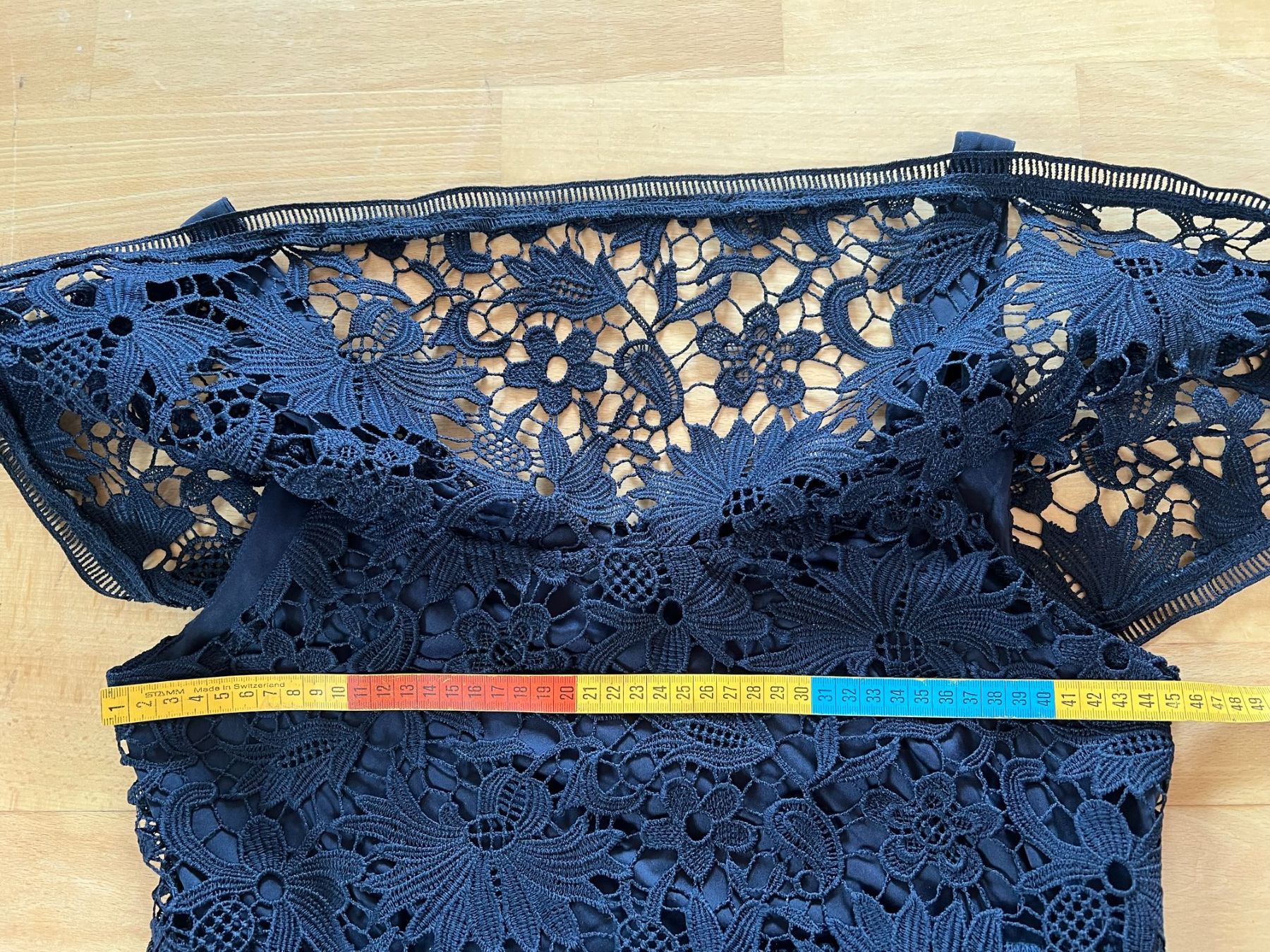 Mango Kleider: MANGO Damen Kleid, Gr. L, Dunkelblau – Gebraucht aus Worb von farben20zauber 5
