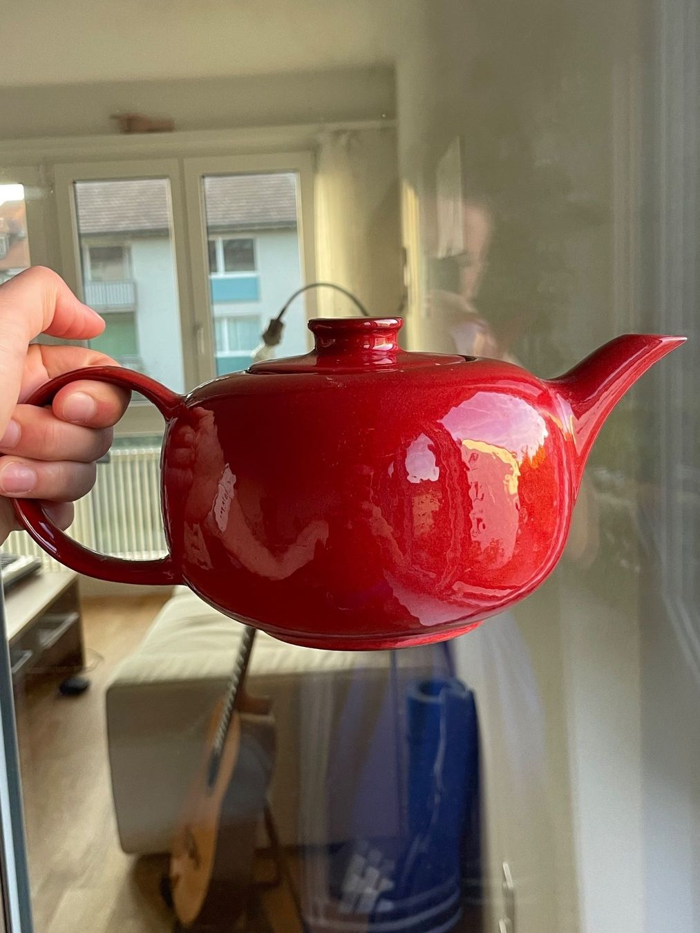 Melitta Teekannen: Théière rouge ceracron – Gebraucht aus Fregiécourt von sch_r9rz 2