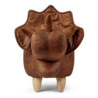 Kinderhocker Zoosy Dinosaurier"Bolle" Braun