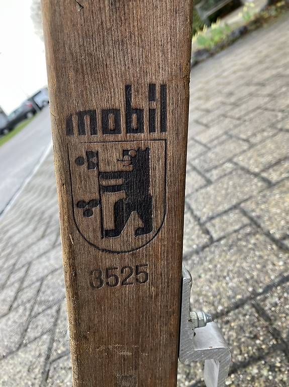 Scale: Holz Bockschiebeleiter Mobil – Usato da Bronschhofen venduto da Oggy0 3