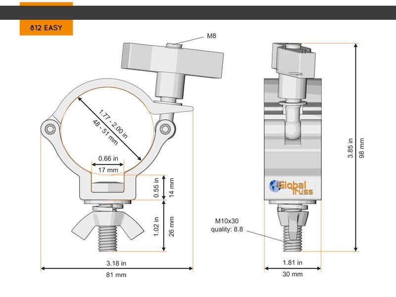 Truss: GLOBAL TRUSS Half Coupler Small Easy ... – Neu und originalverpackt aus Däniken SO von Profog1 1