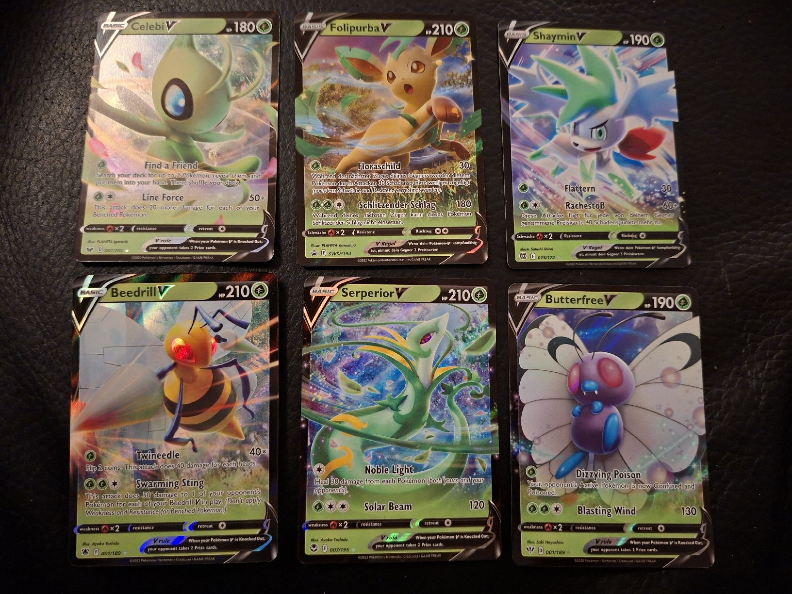 Pokémon Carte collezionabili: Pokemon Karten V 6 Stück – Usato da Lichtensteig venduto da Seastar83