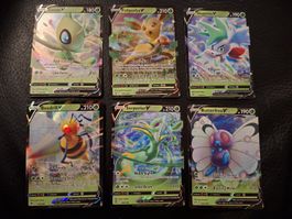 Pokemon Karten V 6 Stück
