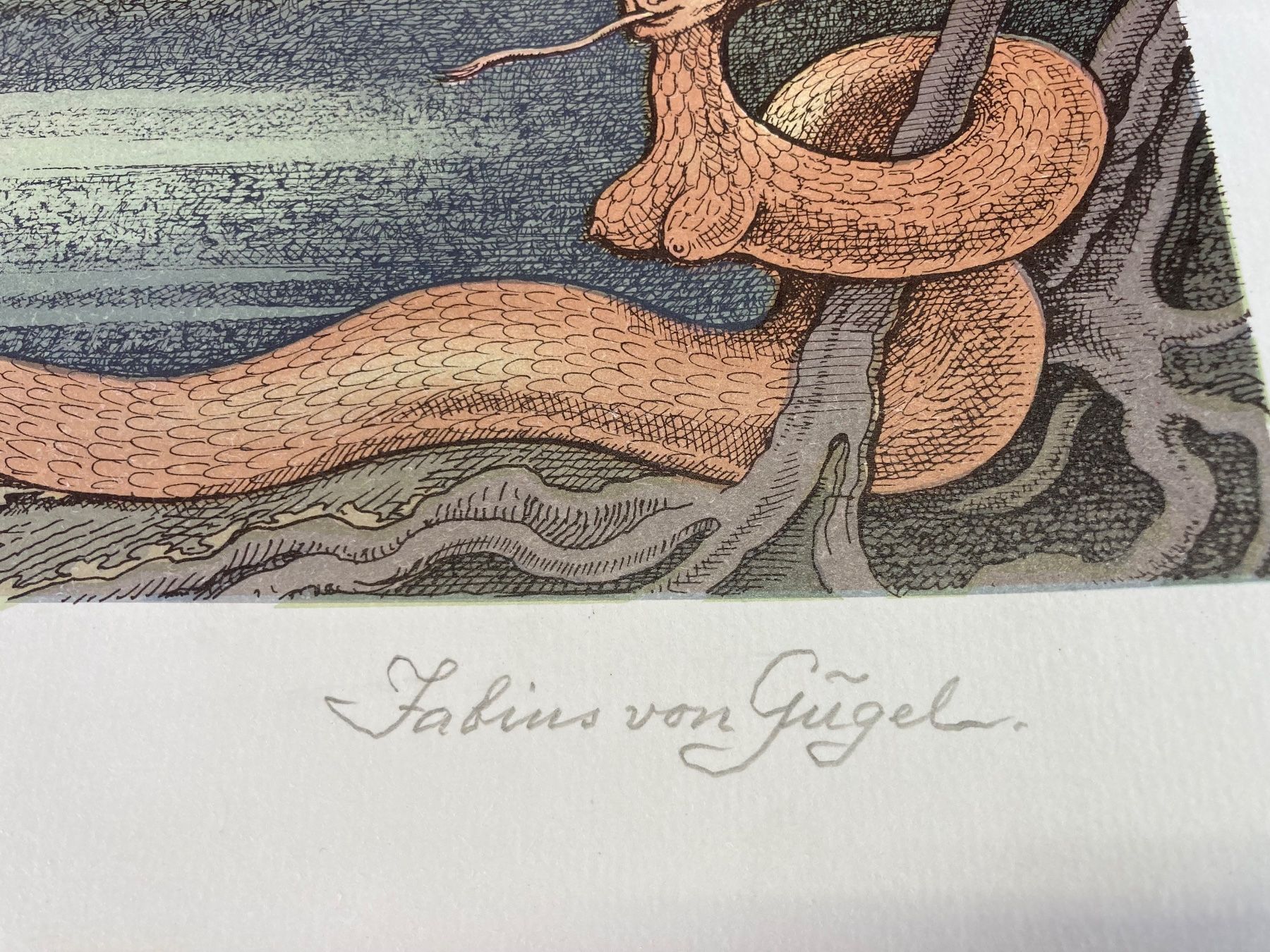 Grafica & Litografie: von Gugel Fabius 1910-2000 Graphik signiert – Usato da Bern venduto da Jwpm66 1