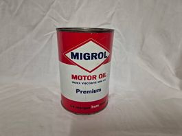Alte Migrol Motor Oil Dose - Vintage / Original