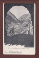 Chemin de fer du GORNERGRAT - Chocolat Klaus