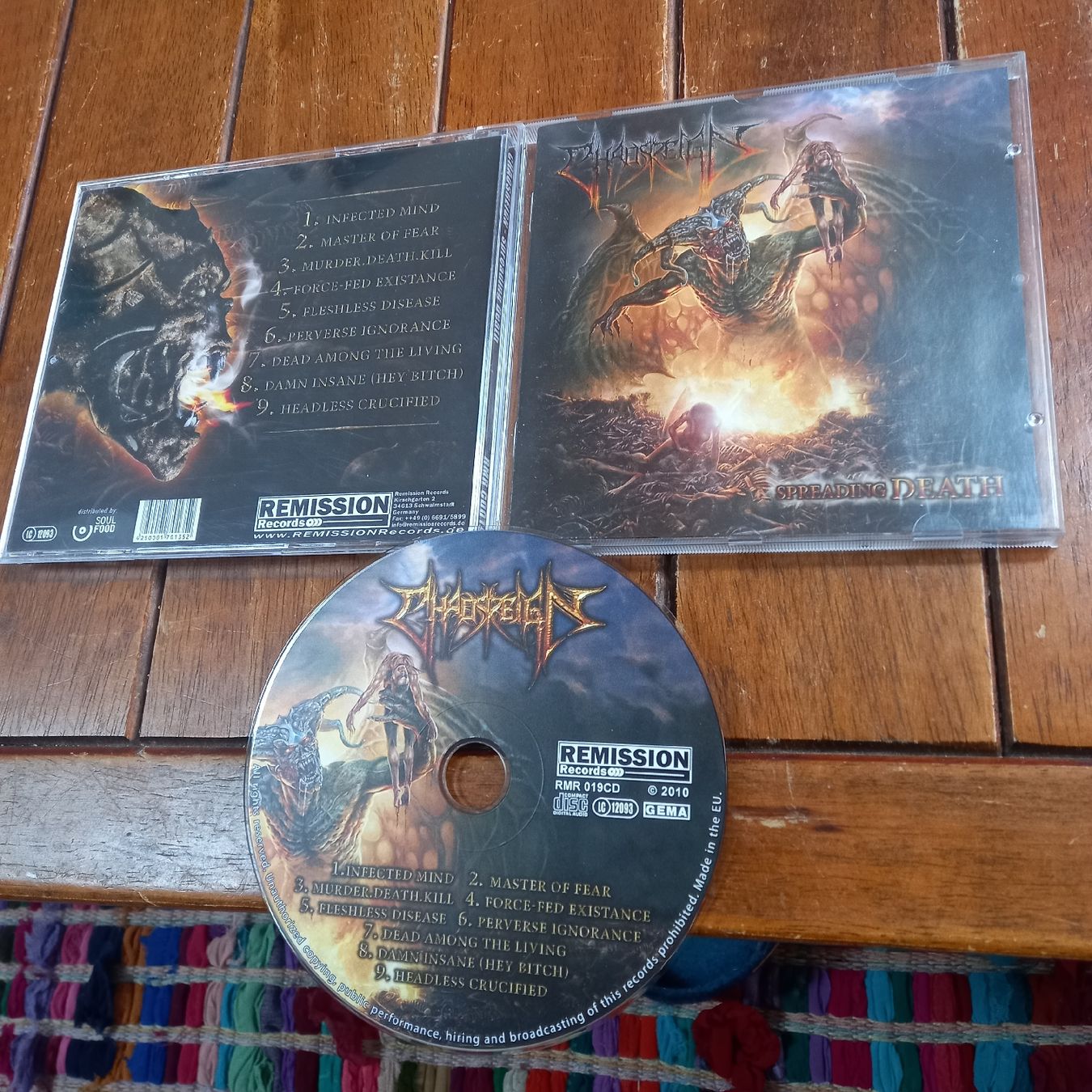 CD: chaosreign- spread... – Usato da St-Cergue venduto da VeganWarrior