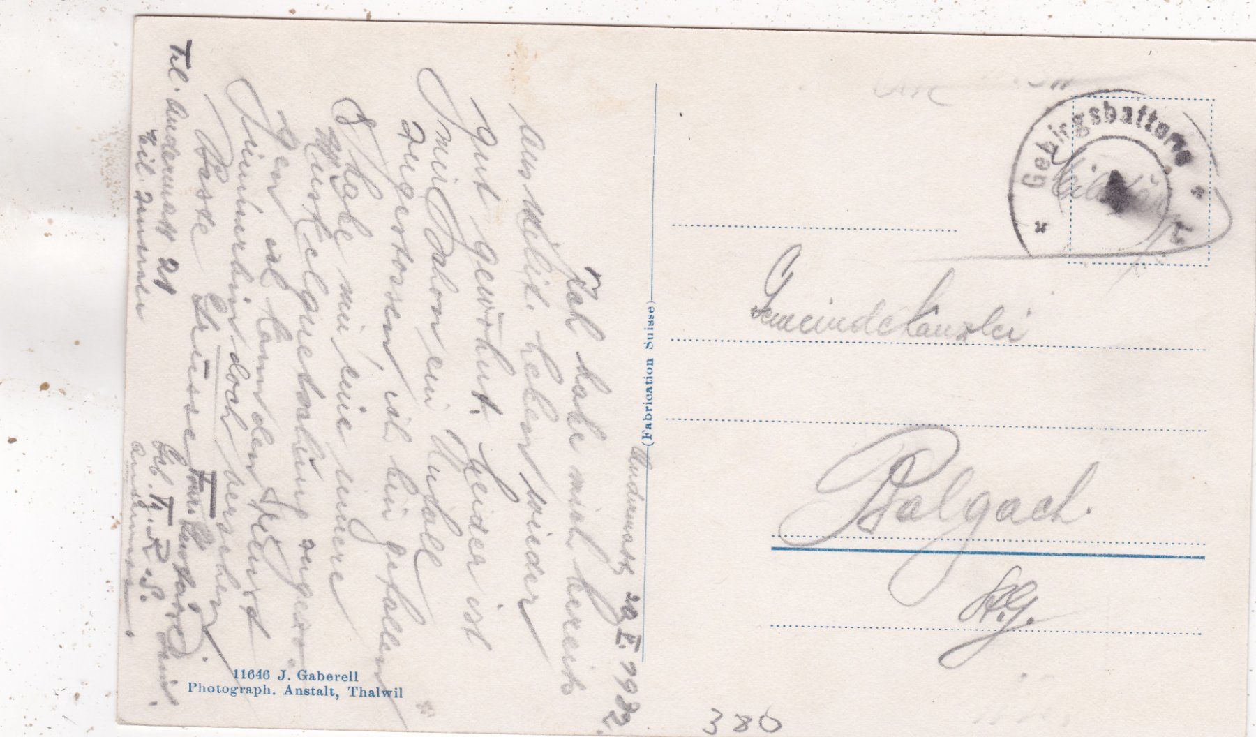 Cartoline postali: Andermatt gegen die Furka – Usato da Herisau venduto da Lisegrat2008 1