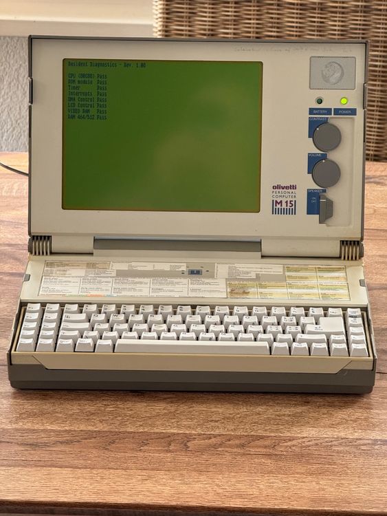 PC portable Olivetti M15 - fonctionne parfaitement | Kaufen auf Ricardo