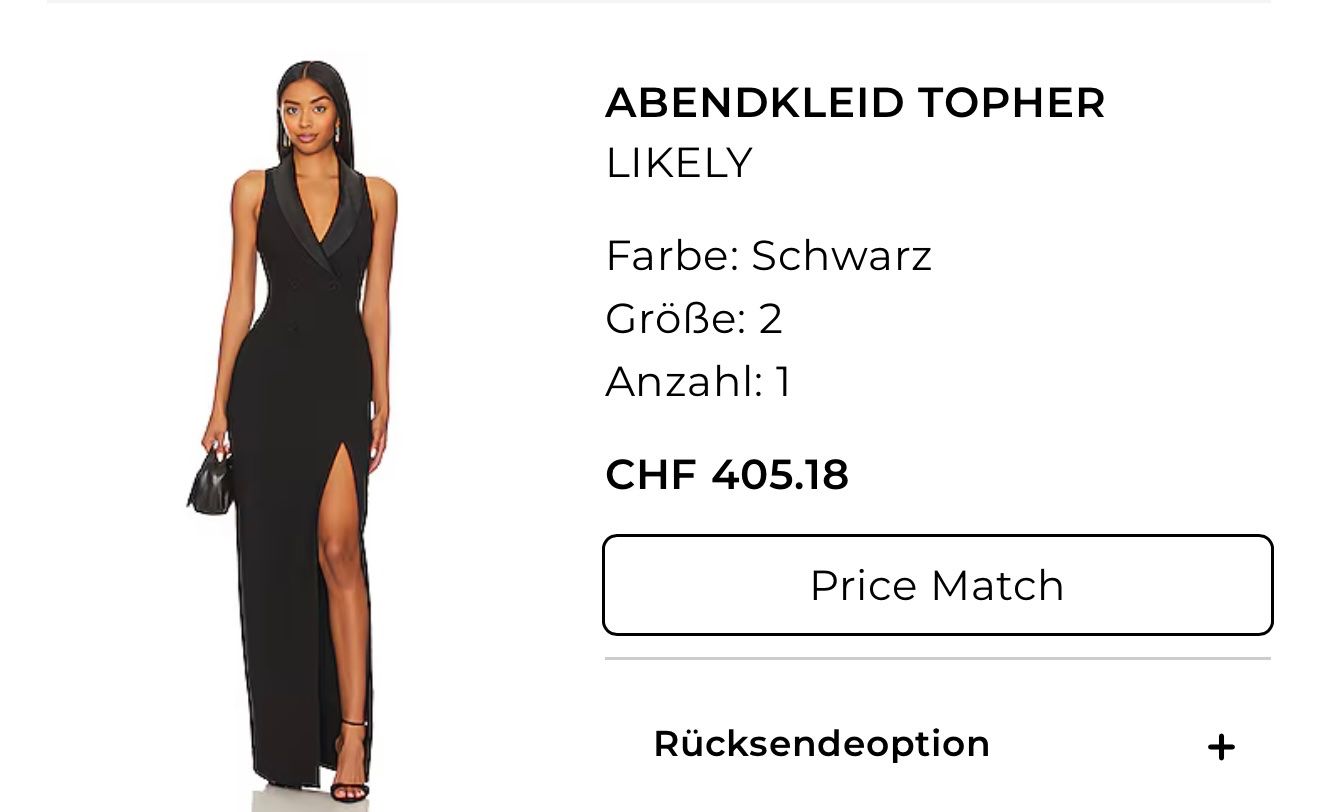 Vestiti: Abendkleid Tropher von Revolve Marke Likel – Usato da Wallisellen venduto da lar_yl8d 1