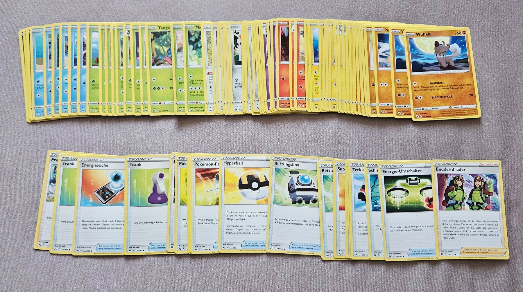 Pokémon Carte collezionabili: Pokémon Sammlung Paldeas Schicksale &Zenit der Könige ca.400 – Nuovo (secondo la descrizione) da Basel venduto da angel0910 9