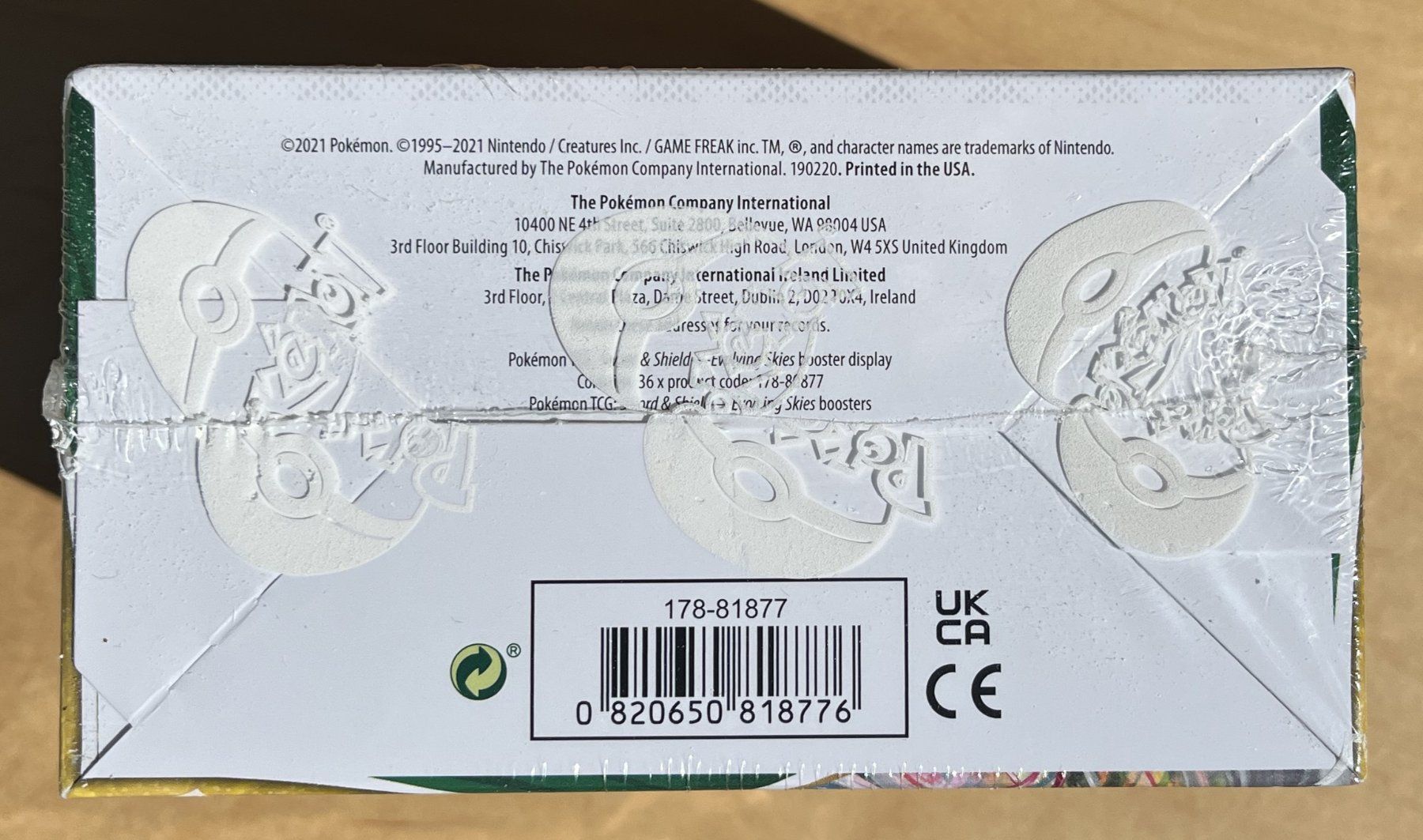Pokémon Carte collezionabili: Evolving Skies Booster Box Display Englisch Neu & Sealed – Nuovo e nell'imballaggio originale da Dornach venduto da Deco89 4