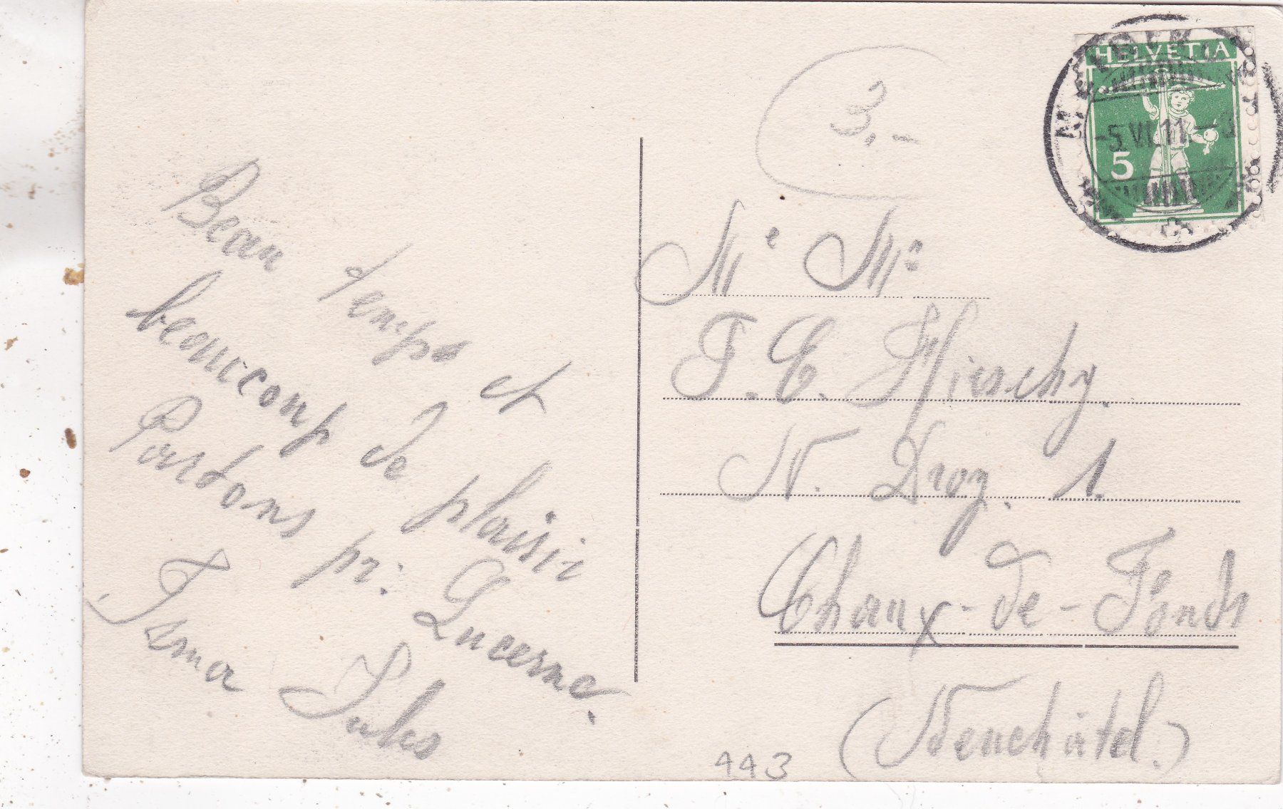 Cartoline postali: Aareschlucht 1911 – Usato da Herisau venduto da Lisegrat2008 1
