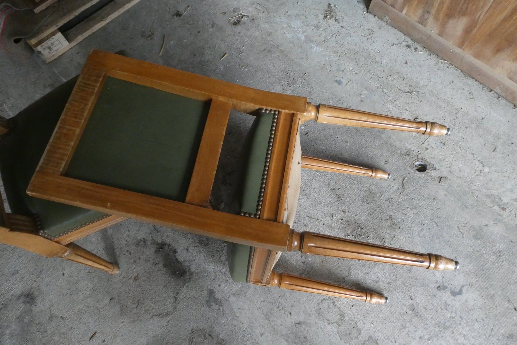 Sedie: 2 jolie chaises ancienne – Usato da Fontaines NE venduto da monloisir 3