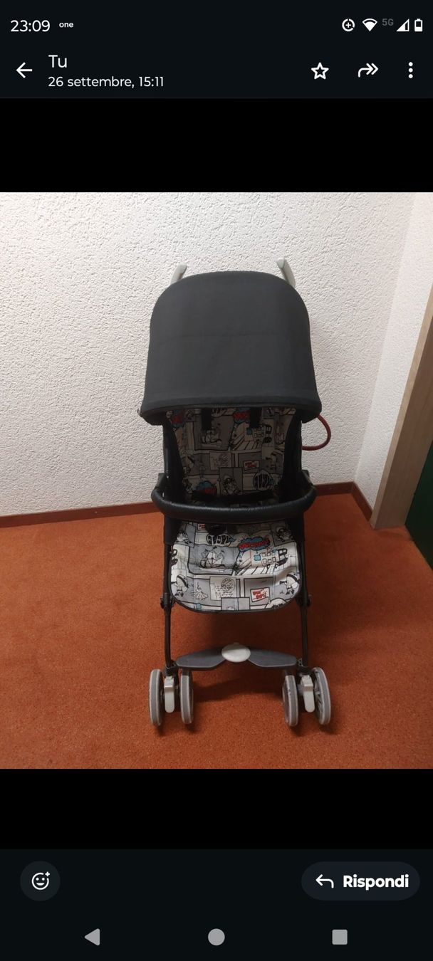 Peg Perego Carrozzine: Poussette Peg Perego plico mini – Usato da Chêne Bougeries venduto da ant_66ld