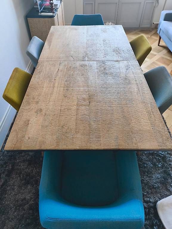 Tavoli: DOIT PARTIR - Table à manger industrielle extensible – Usato da Genève venduto da jea_cr5j 3