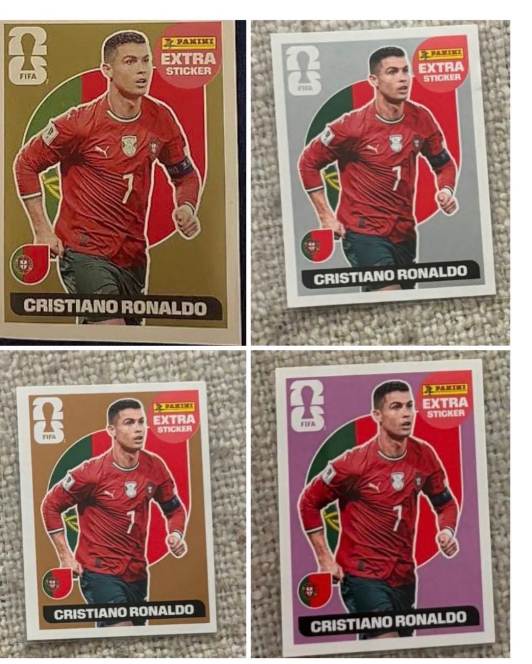 Panini Sammelbilder & Trading cards: Panini Extra Stickers CR7 Komplett Set – Gebraucht aus Zürich von Yvo619