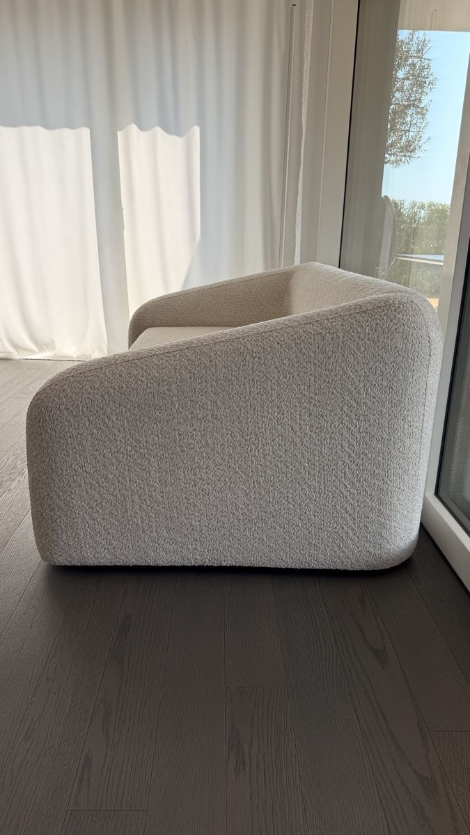 Westwing Divani: Schlafsofa Teddy-Bouclé Off White neuwertig – Nuovo (secondo la descrizione) da Stäfa venduto da _mendoza_ 3