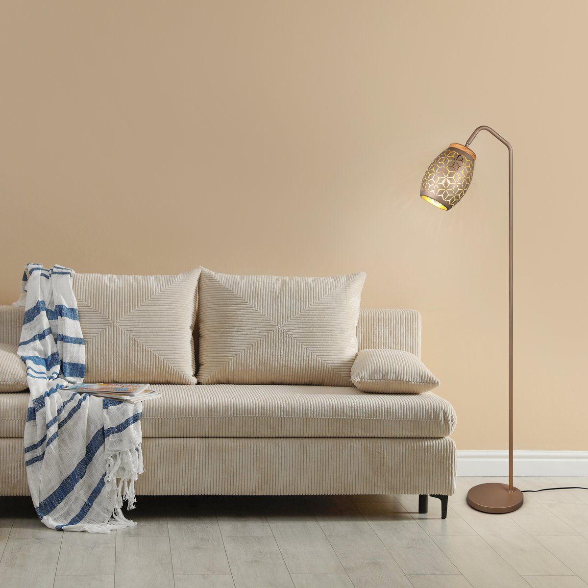Lampen: Stehleuchte, Coffee, 147 cm Höhe – Neu (gemäss Beschreibung) aus Kreuzlingen von Smart-Light 2