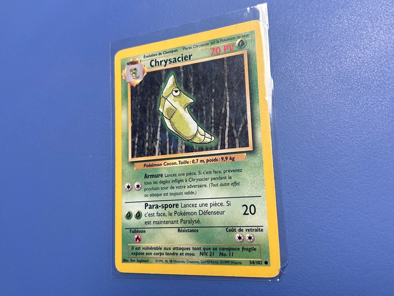 Pokémon Carte collezionabili: Carte Pokémon Chrysacier 54/102 FR – Usato da Schlieren venduto da happymerchant64
