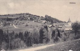 AK Sitzberg ZH (Wyla ZH n. Thundorf TG) 1913 (Stabstempel!)