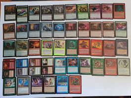 Magic The gathering Karten Lot in Foil & englisch Part 5