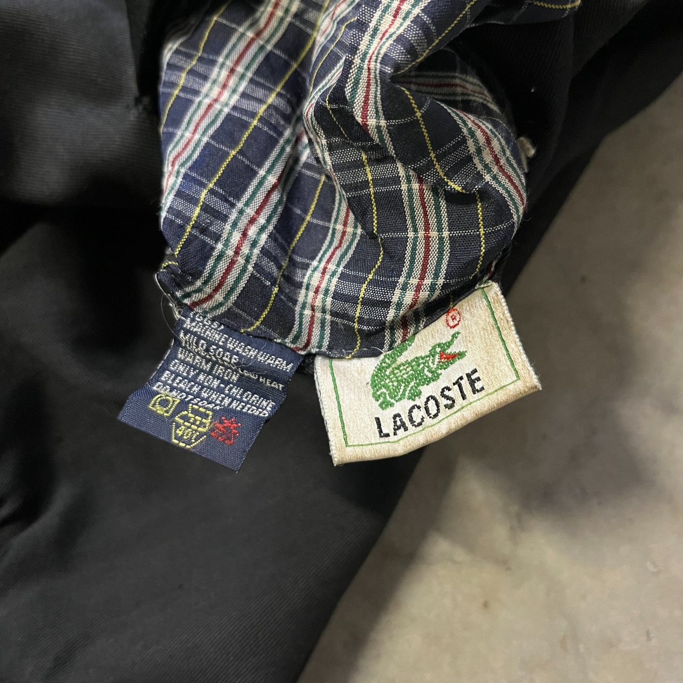 Lacoste Giacche: Vintage Lacoste Reversible Bomber Jacket (L) – Usato da Chamoson venduto da Sapoloshop 3
