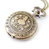 ✅NEU Alice im Wunderland Taschenuhr