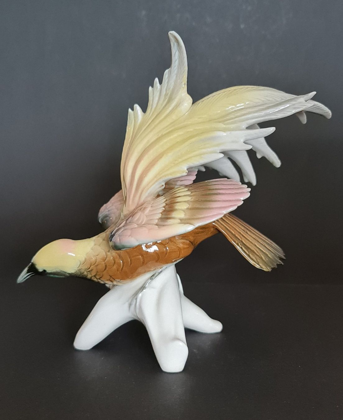 Karl Ens Statuette: Ens Paradiesvogel – Usato da Horgen venduto da Ne19