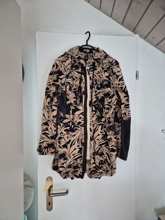 Khujo Frühlings-Jacke mit floralem Muster, Gr. XS