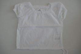 Kaum getragene hübsche weisse Bluse, Gr. 110