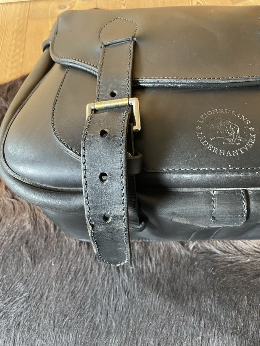 Borse: Satteltasche Lejonkulan mit Harley Halterung – Usato da Samedan venduto da Freeraida 5