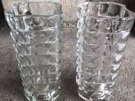 Luminarc klare schwere Glasvase Vase Frankreich
