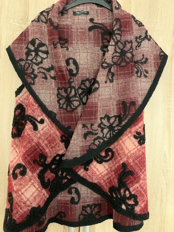 Brautkleider Umhang Aus Tüll - Bestickt Mit Blumen - Für Hochzeit & Brautjungfern - Weiß