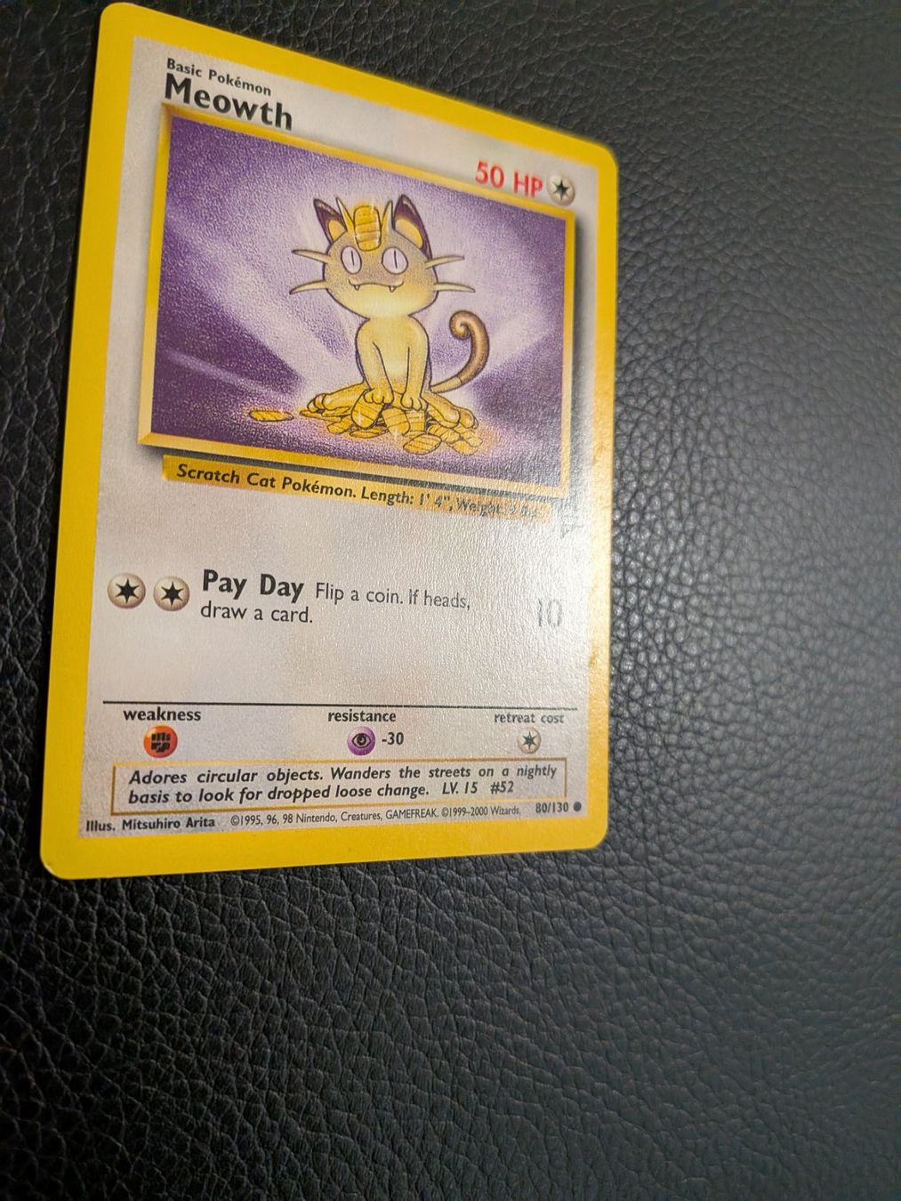 Pokémon Carte collezionabili: Base Set 2 Meowth 80/130 Ab 1 – Usato da Paradiso venduto da Pkmn10 1