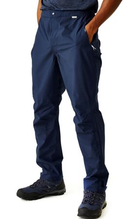 Regatta Herren Wasserdichte Wander-Überhose - Marine Gr. 3XL