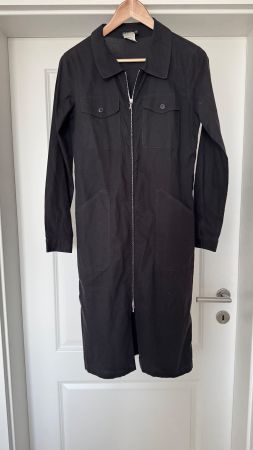 Robe vintage noire en coton Agnes b