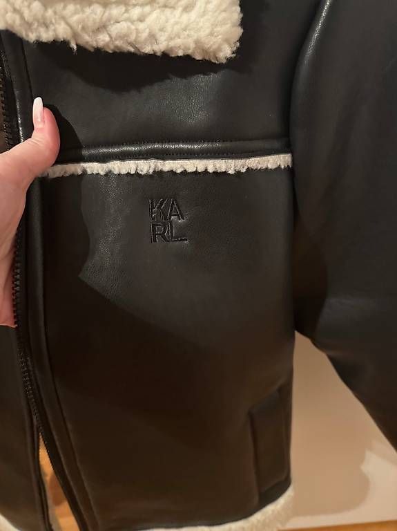 Giacche: Karl Lagerfeld Kunstlederjacke XS – Usato da Pfäffikon SZ venduto da Melanie335 2