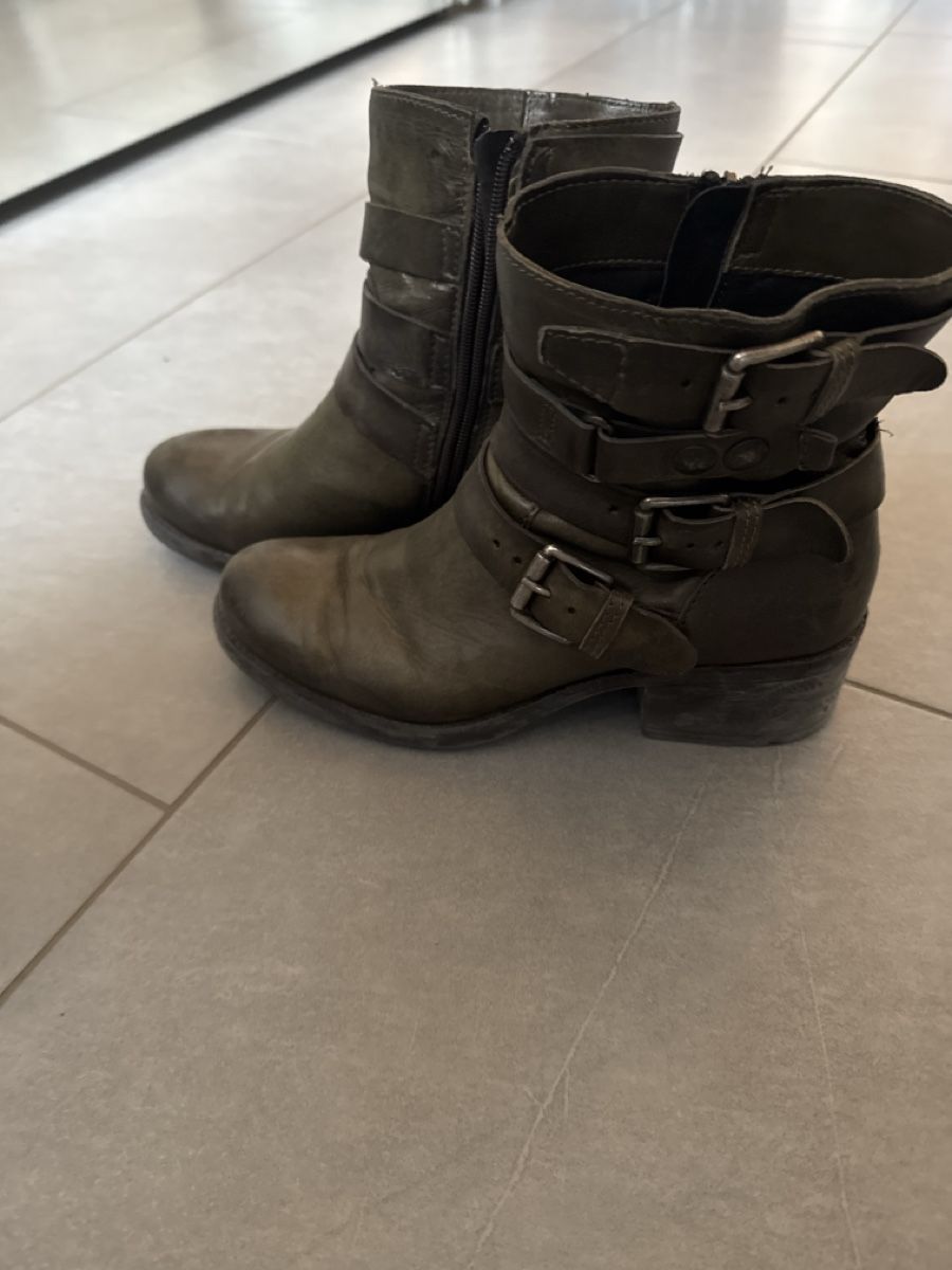 Mjus Scarpe da donna: MJUS Stiefelette Echtleder – Usato da Fürstenau venduto da Du-01