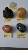 Labradorit Buddha 5cm + 3 Deko-Mineralien, Deko-Set 8