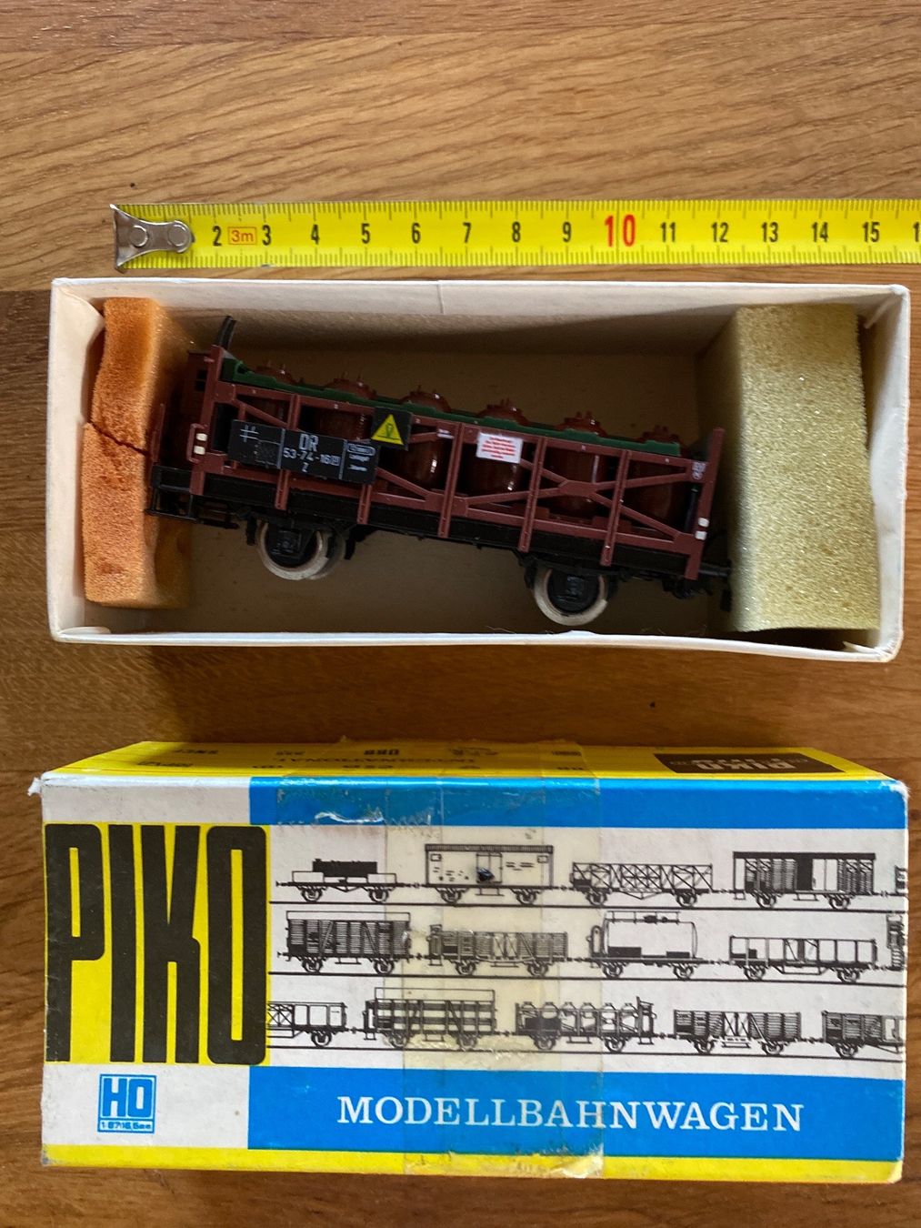 Piko Modellini di ferrovie: Güterwagen H0 von Piko – Nuovo e nell'imballaggio originale da Frauenkappelen venduto da leola1973