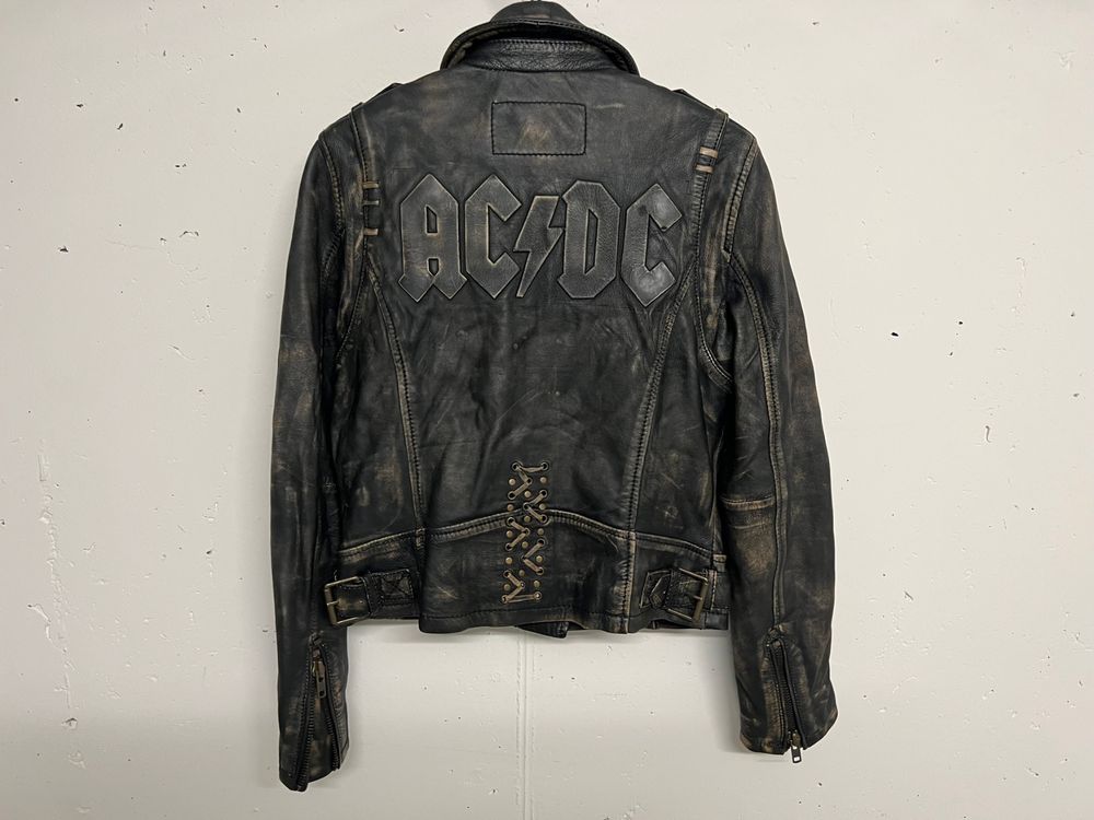 AC DC Lederjacke | Kaufen auf Ricardo