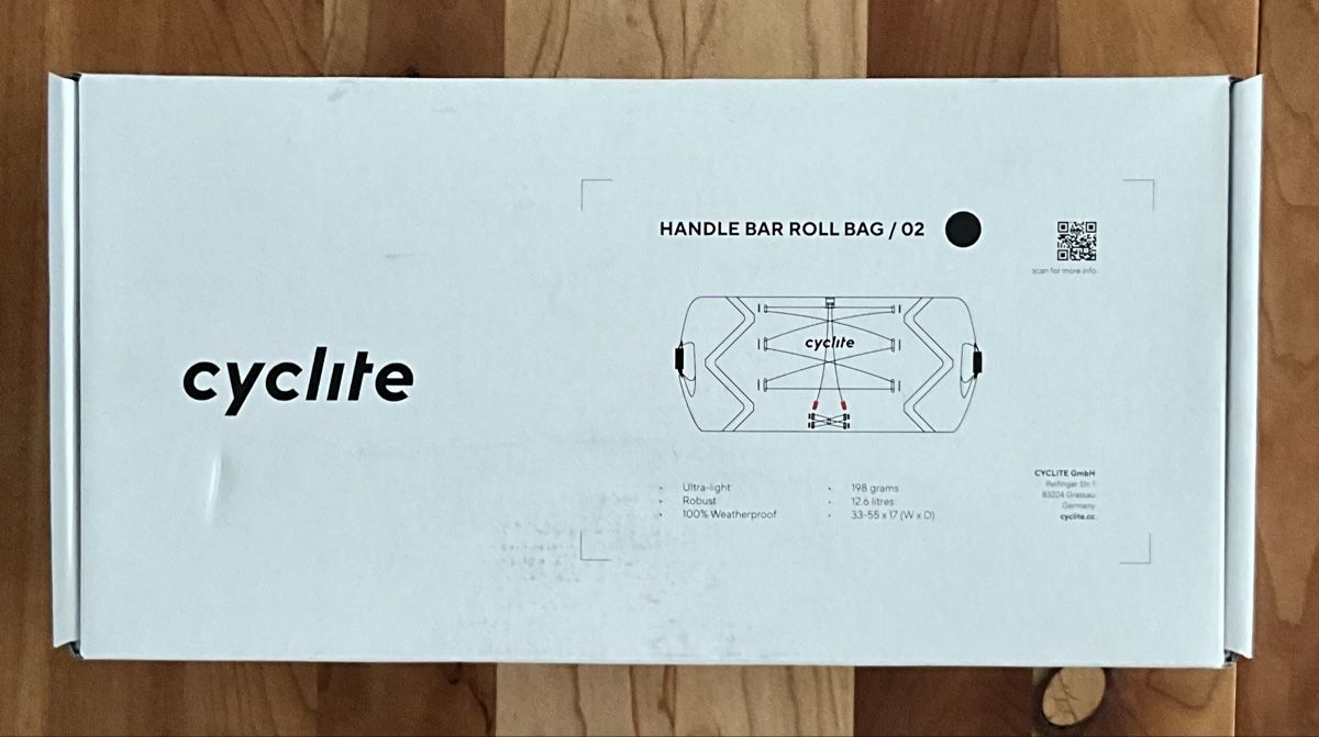 Borse: Cyclite Handle Bar Roll Bag / 02 Lenkertasche – Nuovo e nell'imballaggio originale da Belp venduto da Cornerman11 5